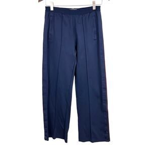 Tory Burch Sport Blue Pants Ankle Button Women Size Small